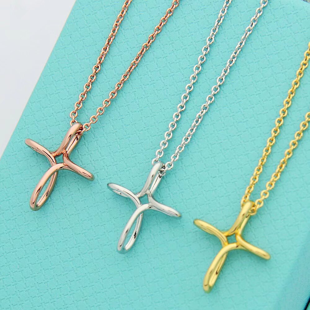 Tiffany & Co. Infinity Cross Pendant - DesignerGu