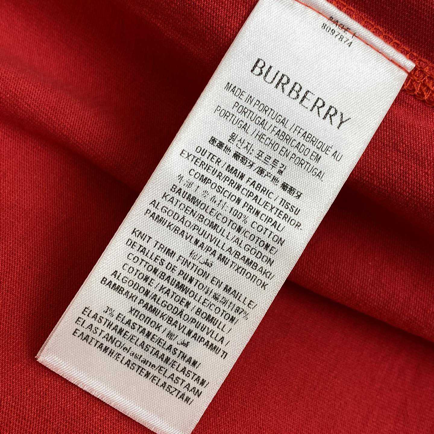 Burberry B Snake Cotton T-shirt  - DesignerGu