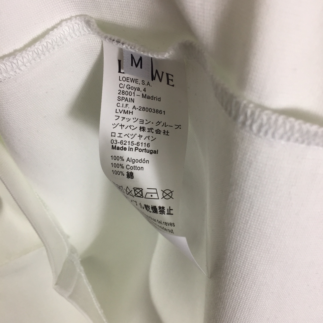 Loewe Loose Fit T-shirt In Cotton - DesignerGu