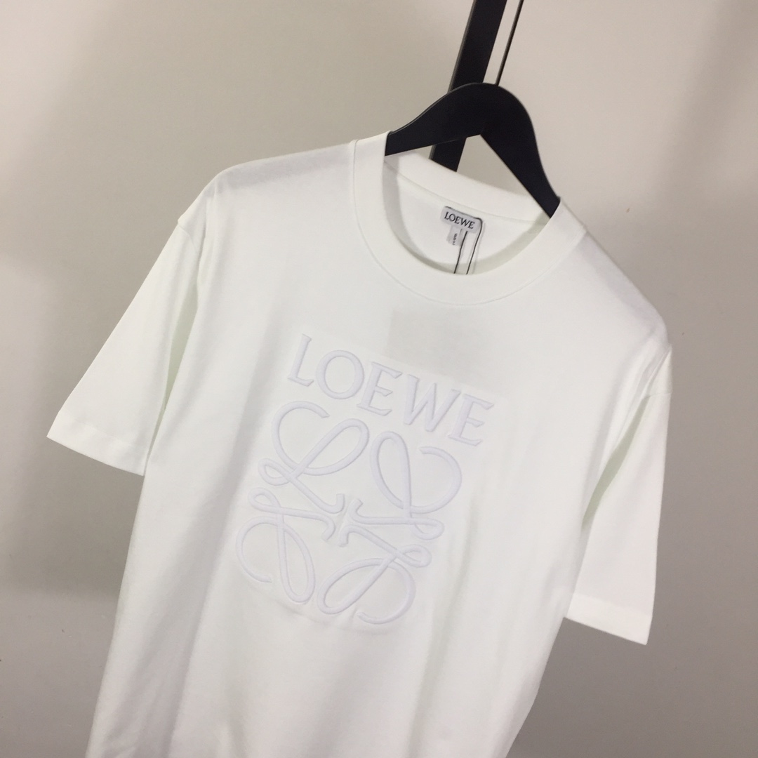 Loewe Loose Fit T-shirt In Cotton - DesignerGu