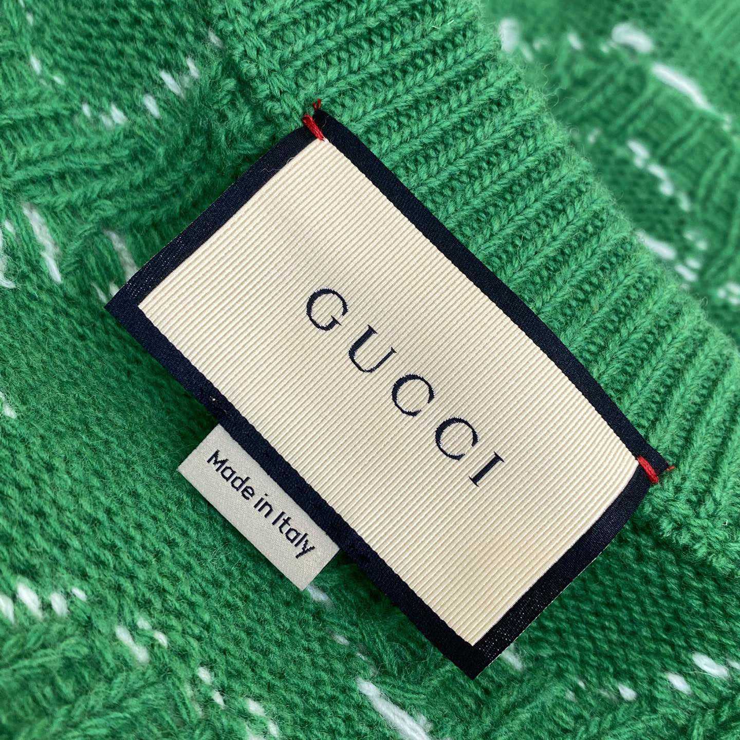 Gucci Logo-intarsia Wool Jumper - DesignerGu