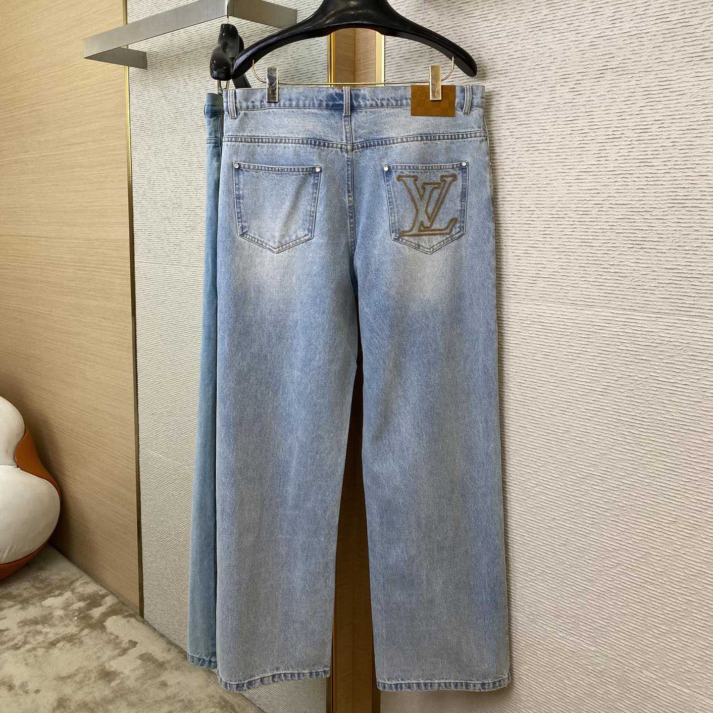 Louis Vuitton Wide Leg Fit Denim Pants  1AGIWK - DesignerGu