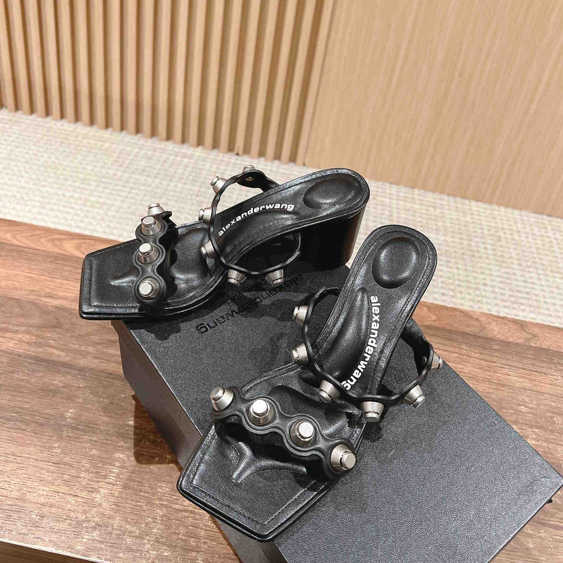 Alexander Wang 65mm Rexa Mules - DesignerGu