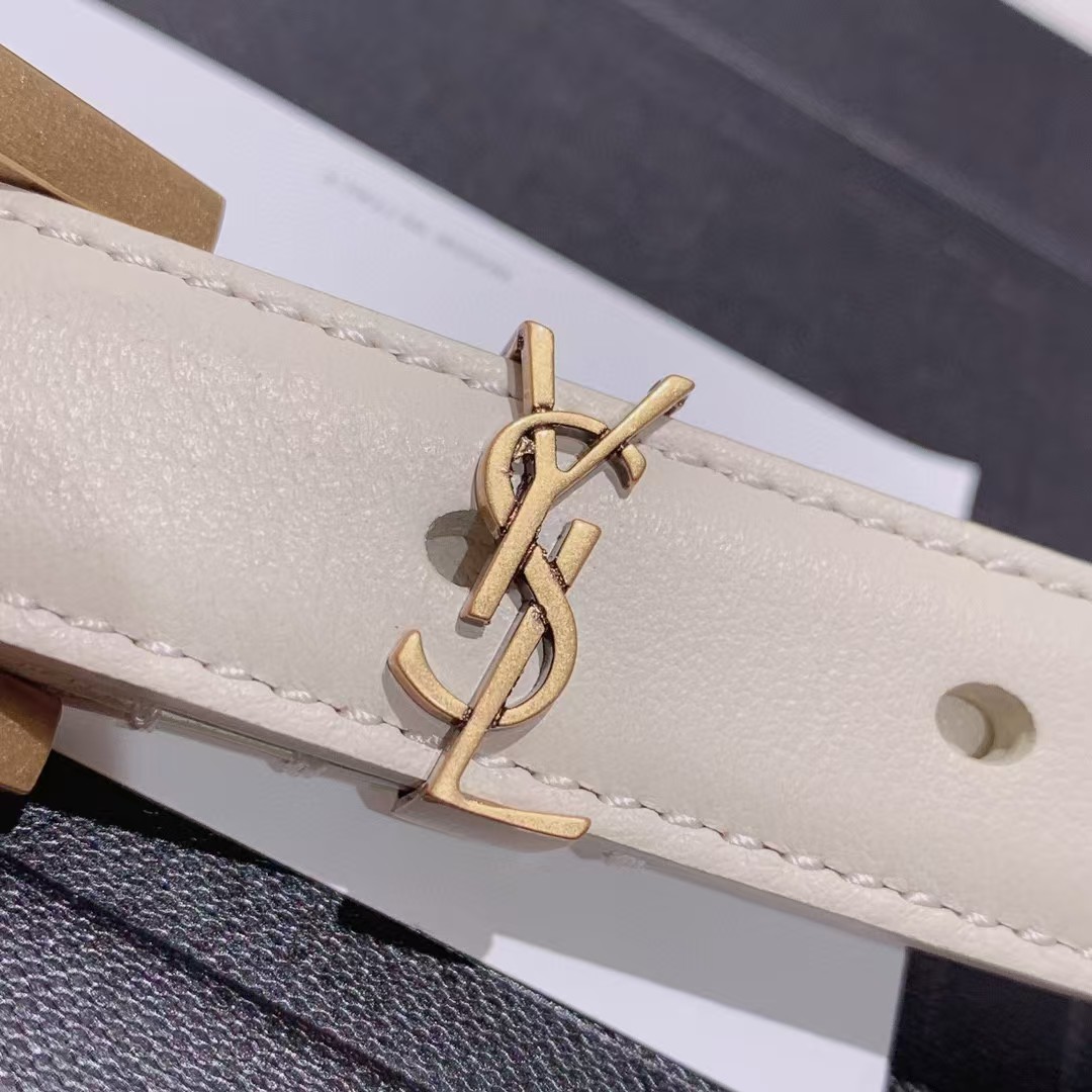 Saint Laurent Leather Belt     - DesignerGu