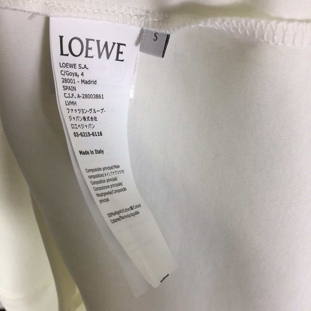 Loewe Relaxed Fit T-shirt In Cotton - DesignerGu