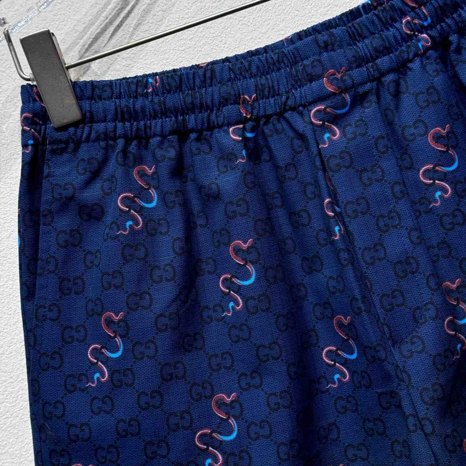 Gucci Printed Cotton Ripstop Shorts - DesignerGu