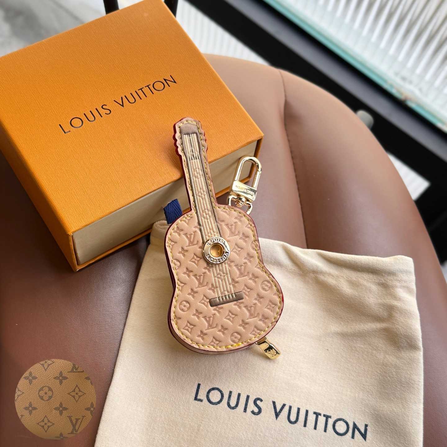 Louis Vuitton Guitar Pouch Bag Charm   M02032 - DesignerGu