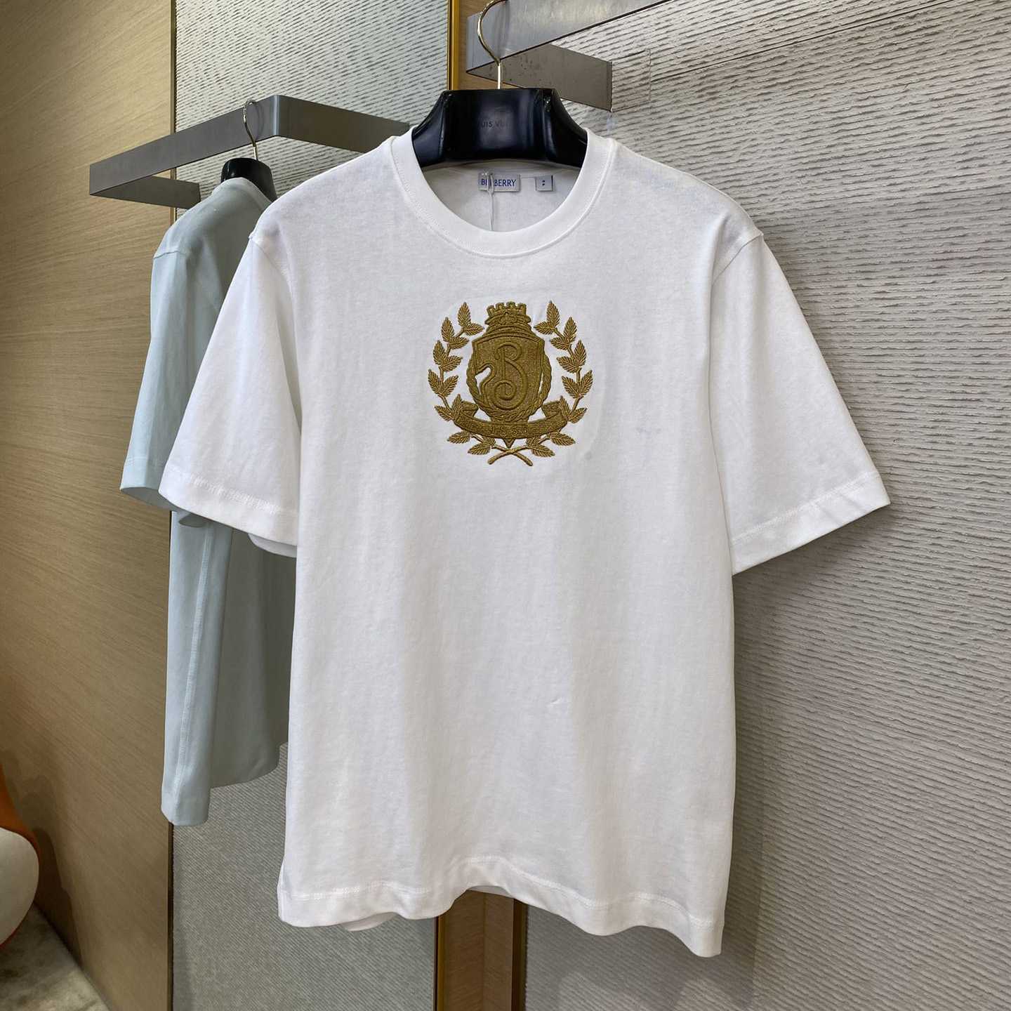 Burberry B Crest Cotton T-shirt  - DesignerGu