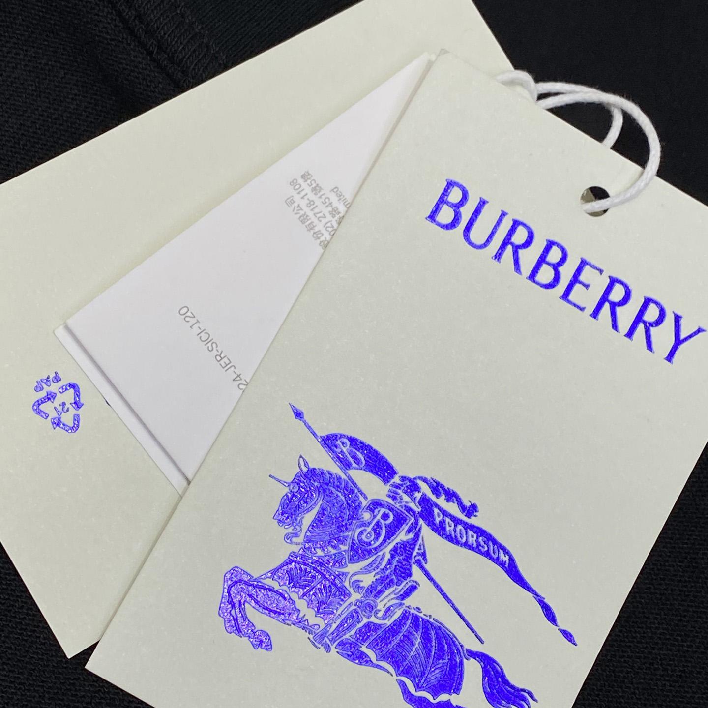 Burberry B Crest Cotton T-shirt  - DesignerGu