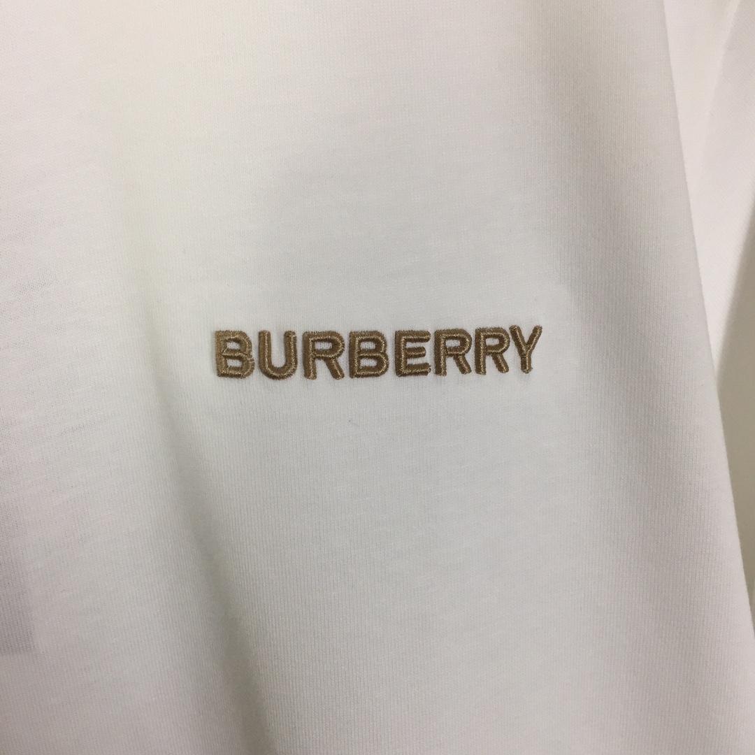 Burberry Check Cotton T-shirt - DesignerGu