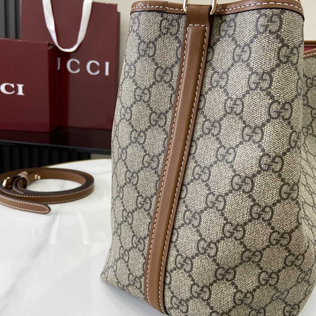 Gucci GG Emblem Small Shoulder Bag - DesignerGu