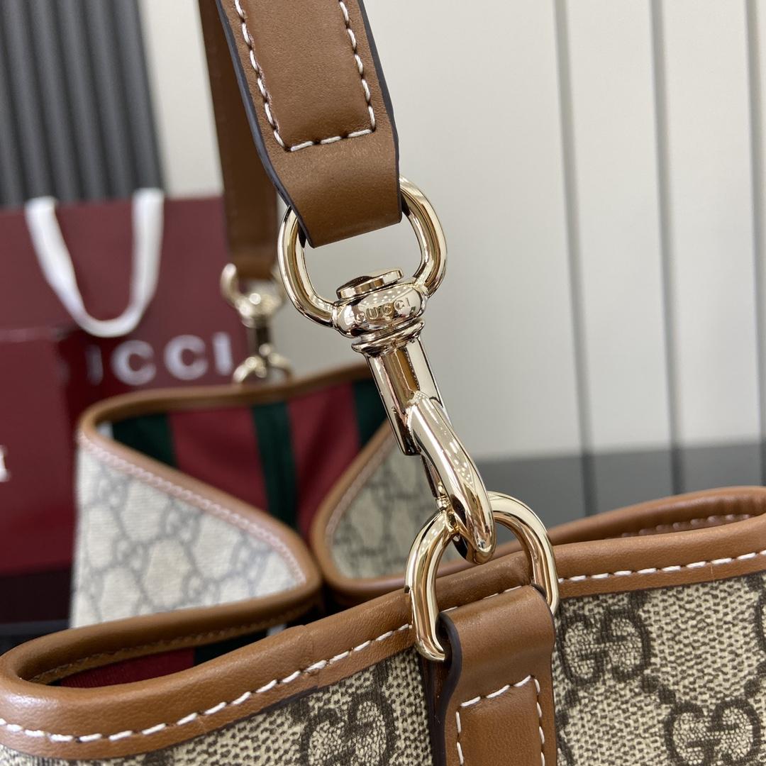 Gucci GG Emblem Small Shoulder Bag - DesignerGu