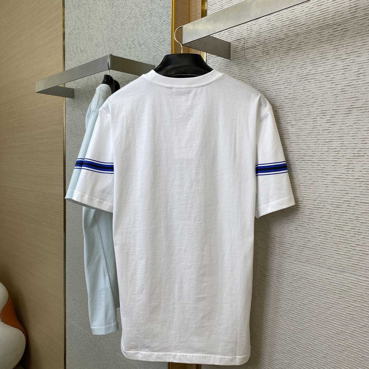 Burberry Striped Cotton T-shirt - DesignerGu