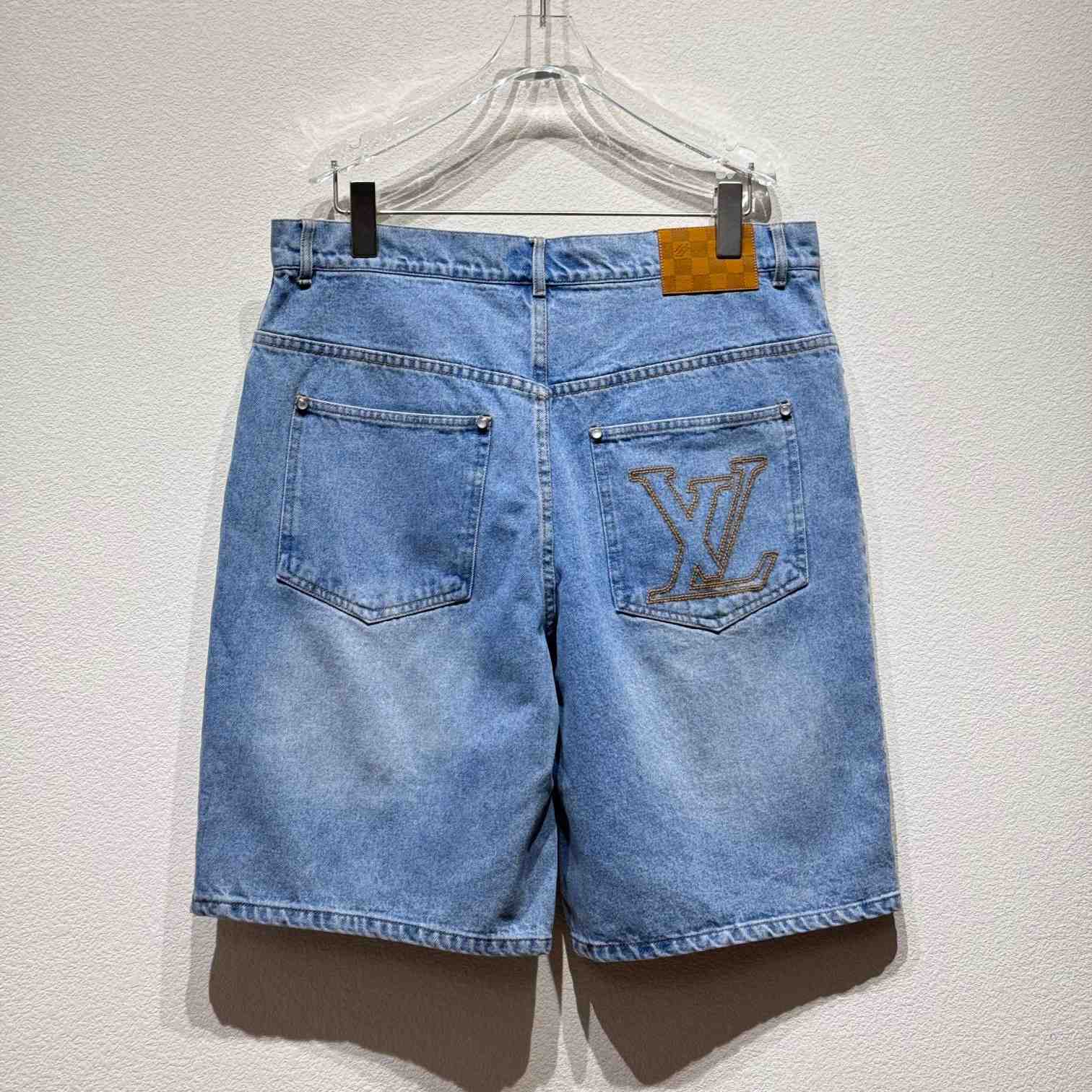 Louis Vuitton LV Denim Shorts    1AGTHT - DesignerGu