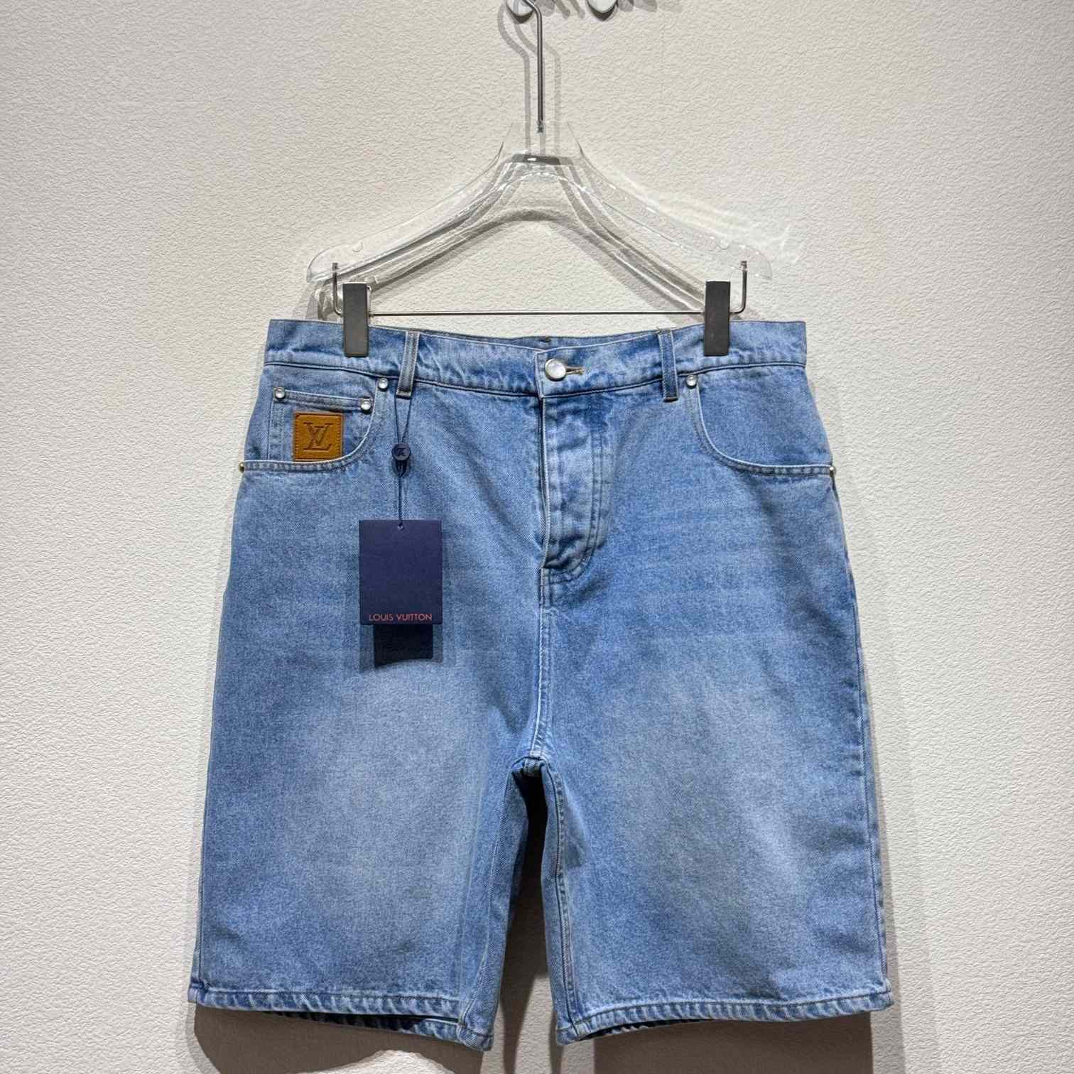 Louis Vuitton LV Denim Shorts    1AGTHT - DesignerGu