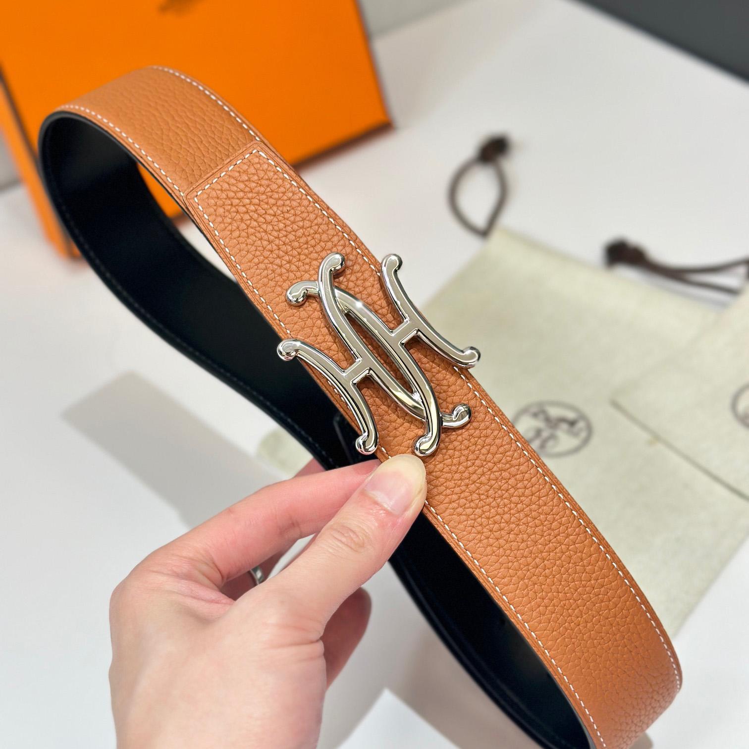 Hermes Neo Lift Belt Buckle & Reversible Leather Strap 38 mm - DesignerGu