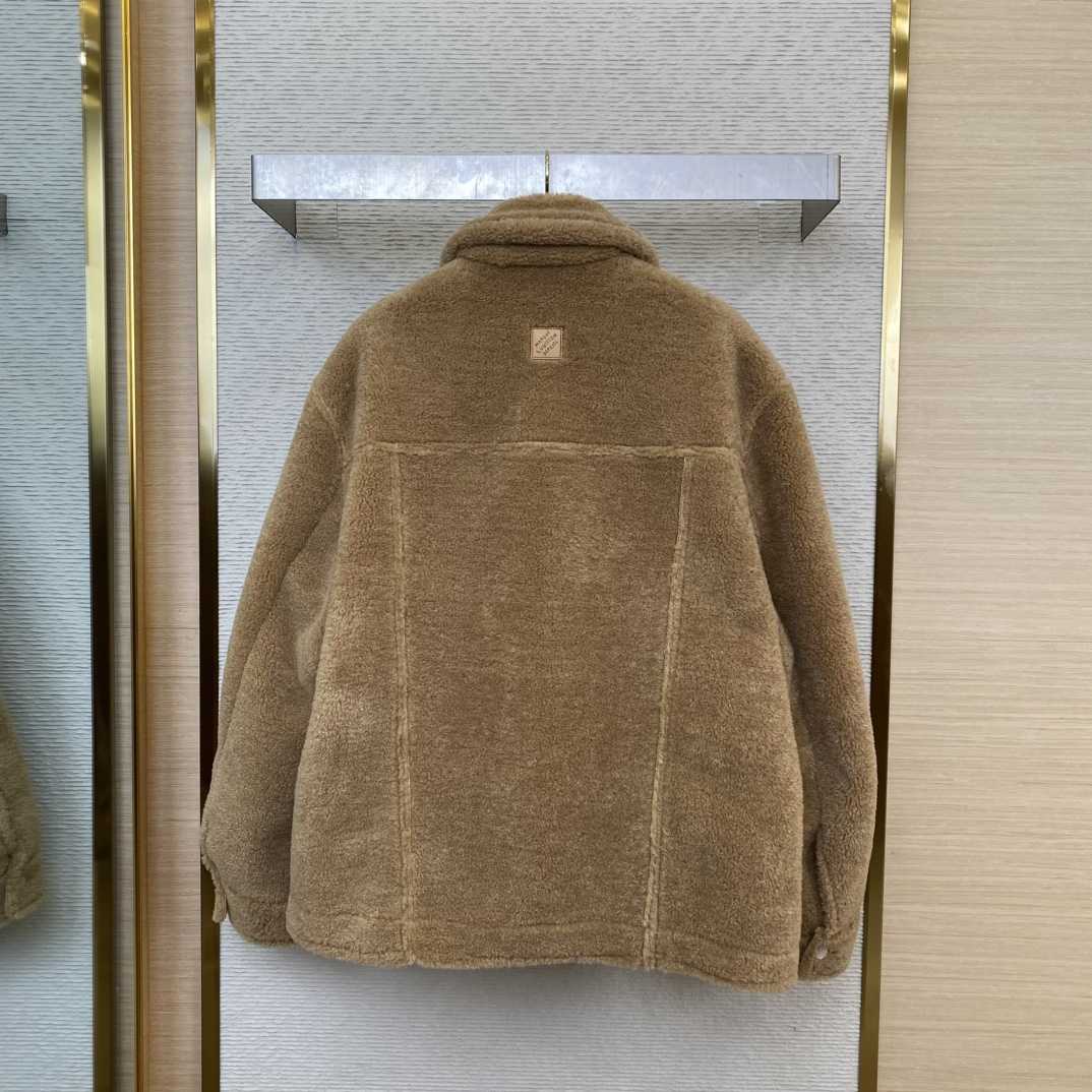 Louis Vuitton Shearling Trucker Jacket   1AGJGD - DesignerGu