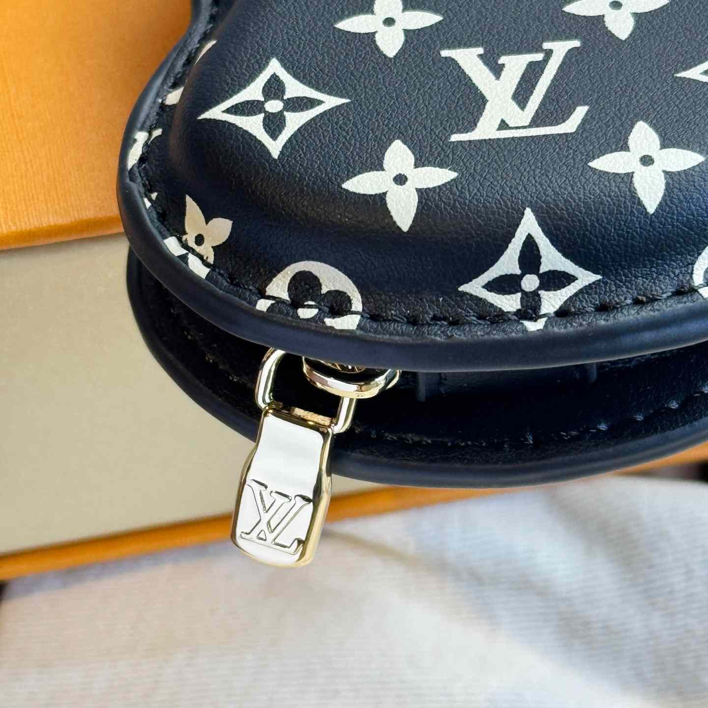 Louis Vuitton Guitar Pouch Bag Charm   M02032 - DesignerGu