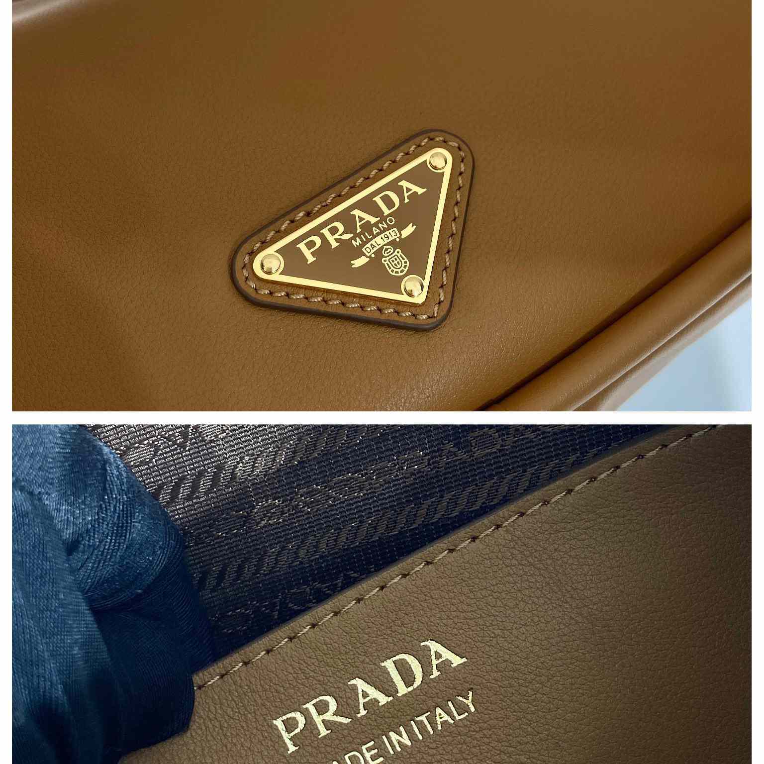 Prada Darling Leather Handbag - DesignerGu