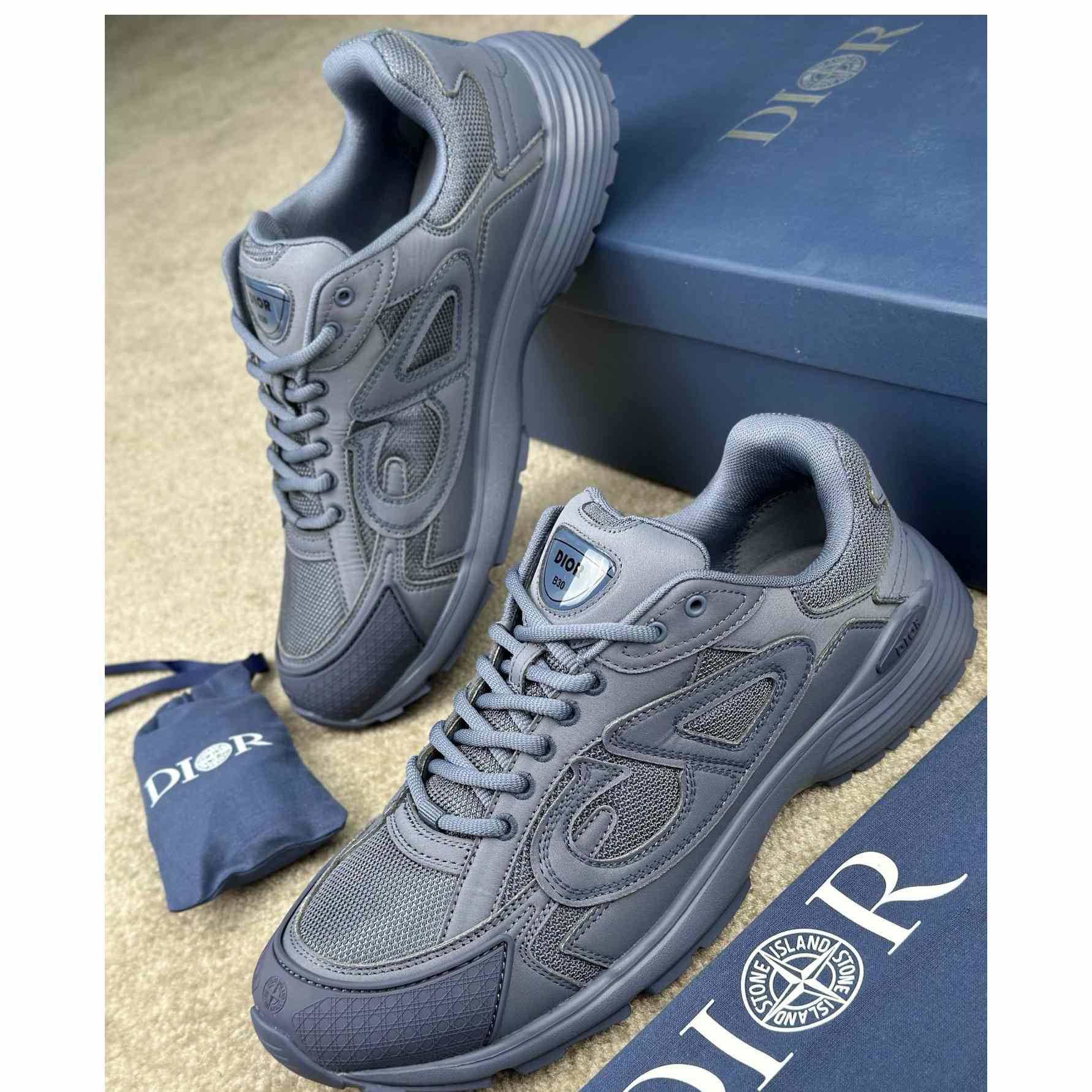 Stone Island x Dior B30 Sneaker  - DesignerGu