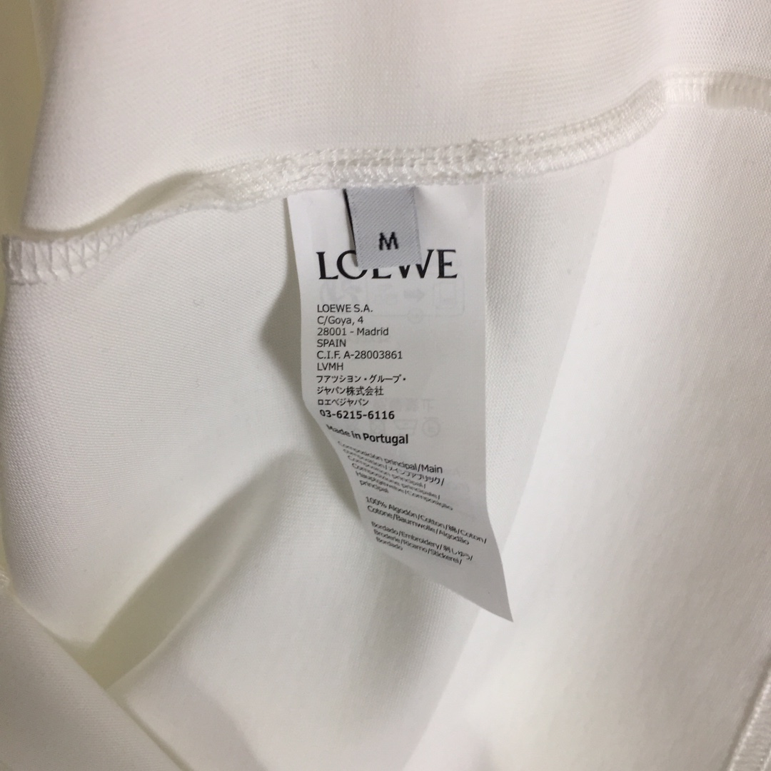 Loewe Relaxed Fit T-shirt In Cotton - DesignerGu