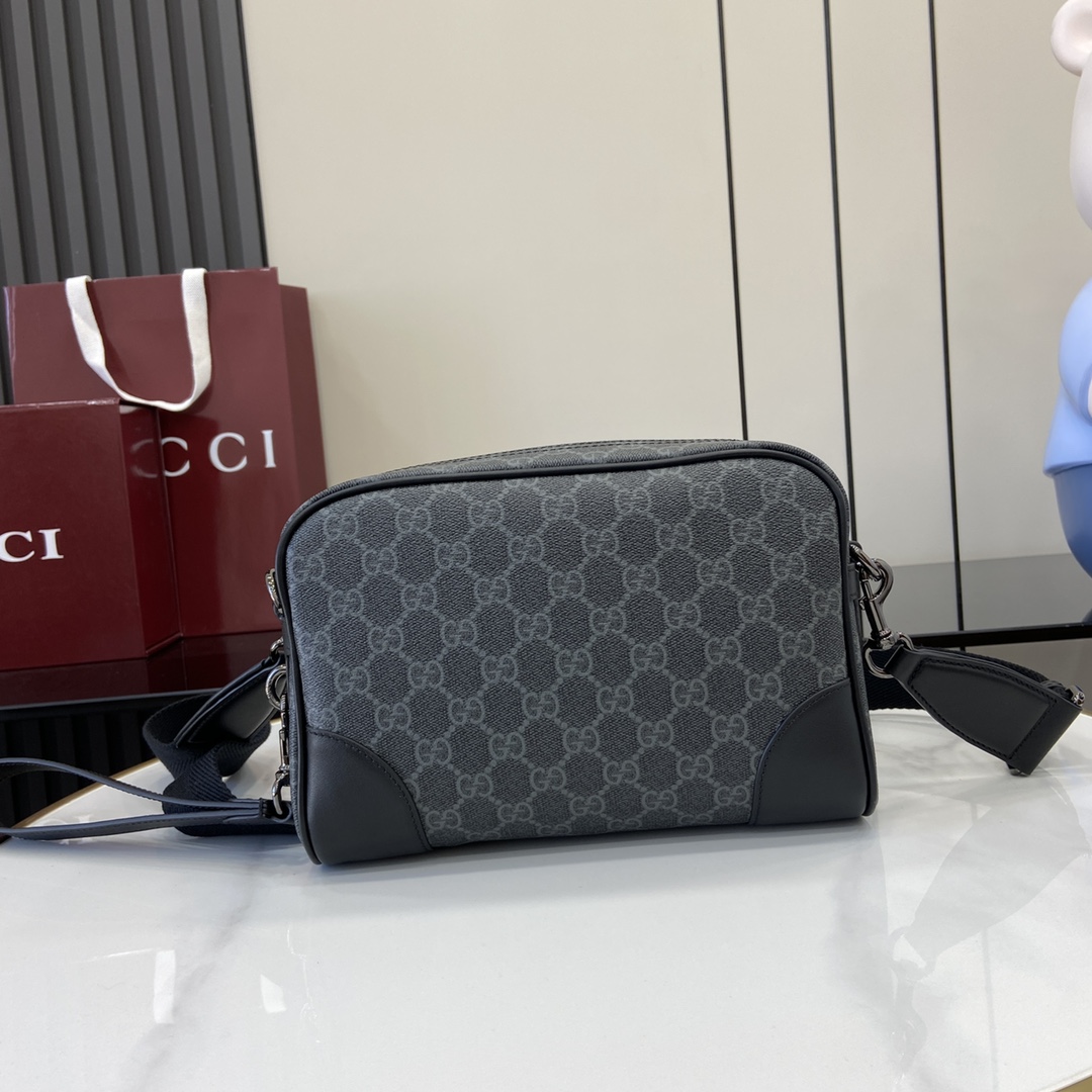 Gucci GG Emblem Small Crossbody Bag - DesignerGu