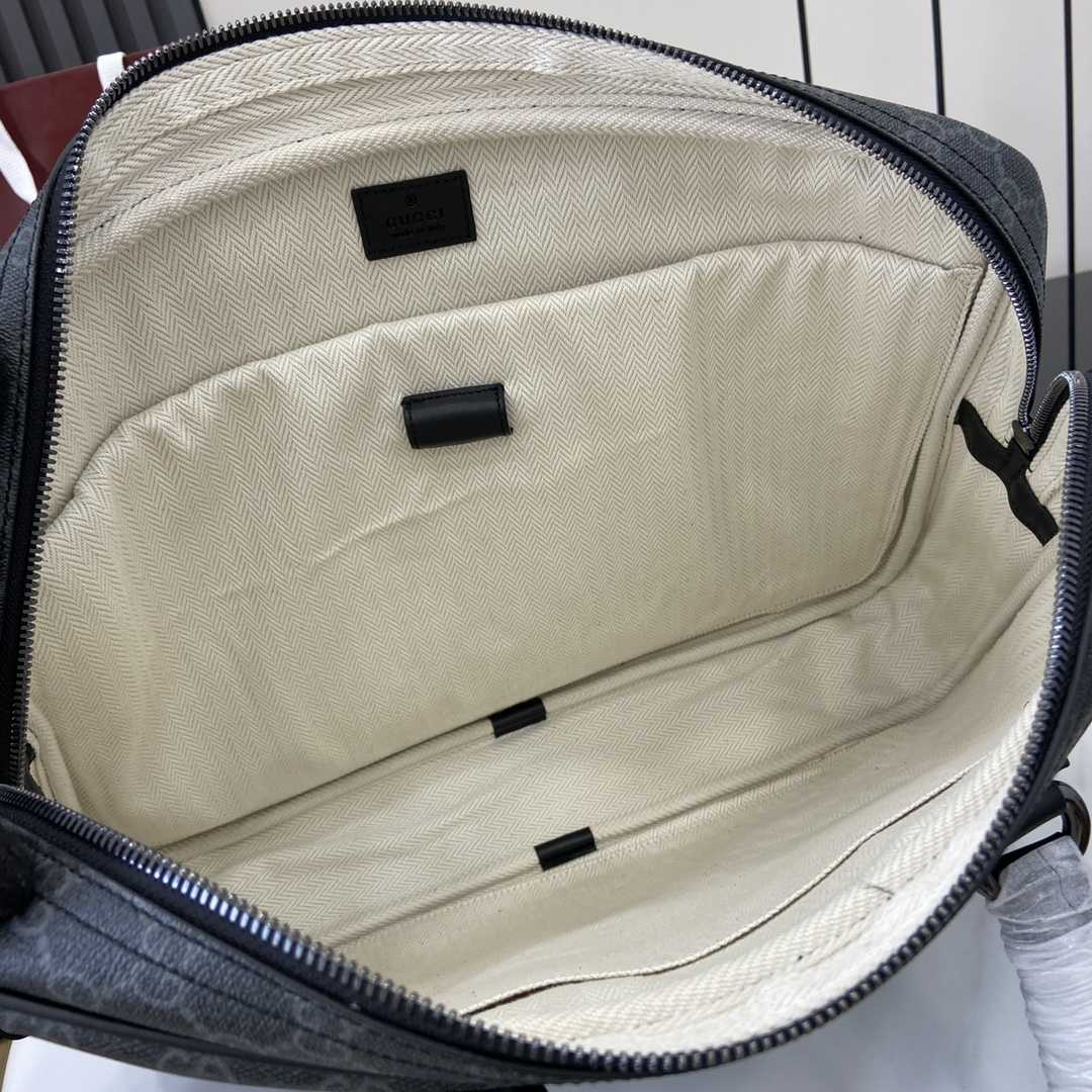 Gucci GG Emblem Medium Briefcase - DesignerGu