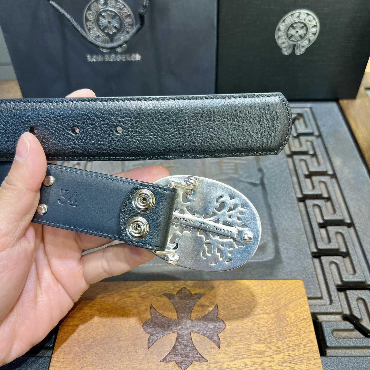 Chrome Hearts Vintage Belt  38mm - DesignerGu