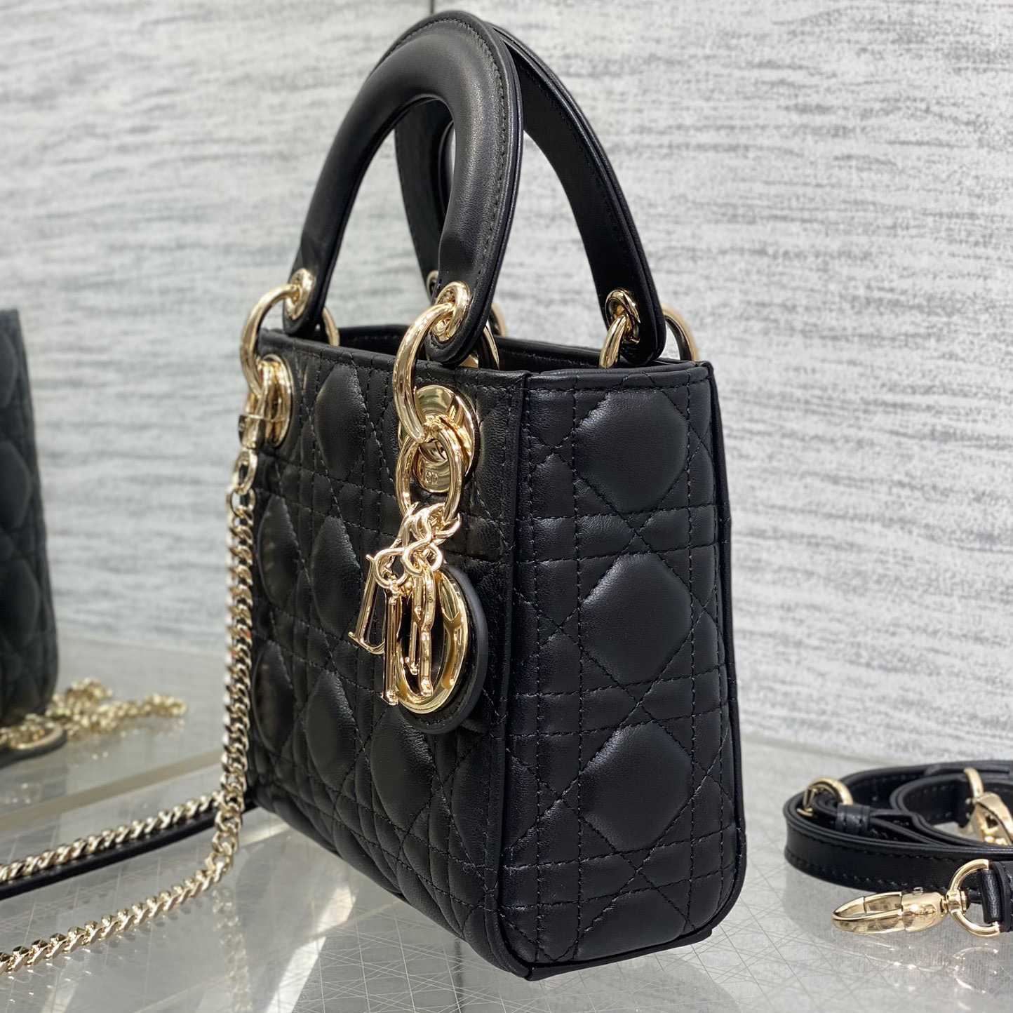 Dior Mini Lady Dior Bag     - DesignerGu