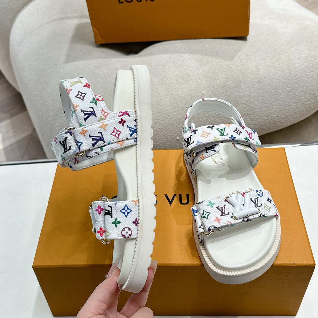 Louis Vuitton LV x TM LV Sunset Flat Comfort Sandal   1AGXEX - DesignerGu