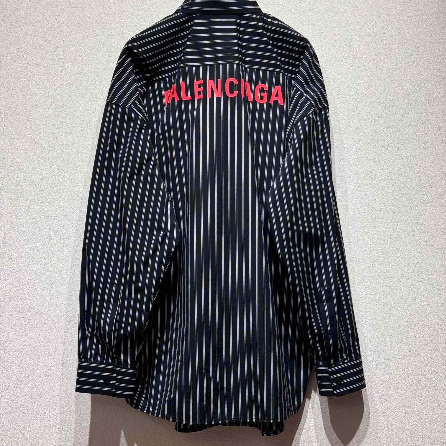 Balenciaga Pinstriped Shirt - DesignerGu