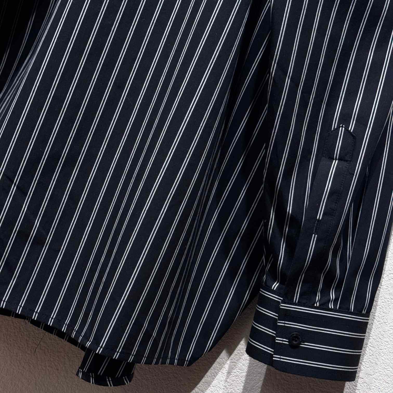 Balenciaga Pinstriped Shirt - DesignerGu