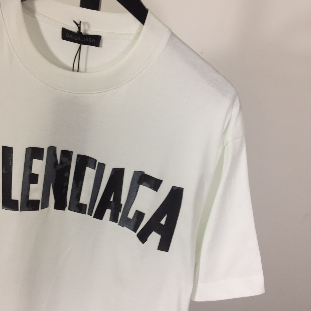 Balenciaga Tape Type T-Shirt - DesignerGu