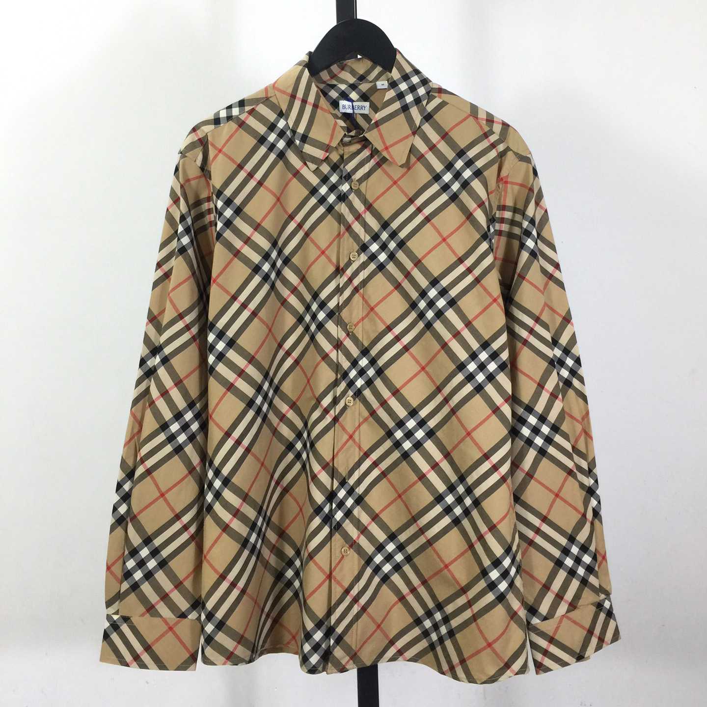 Burberry Check Cotton Shirt - DesignerGu