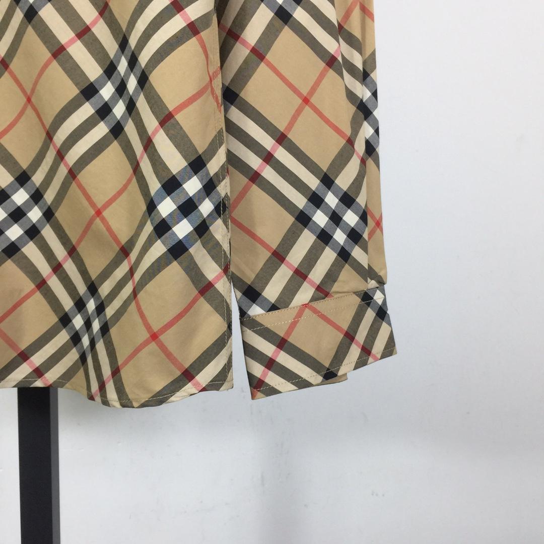 Burberry Check Cotton Shirt - DesignerGu