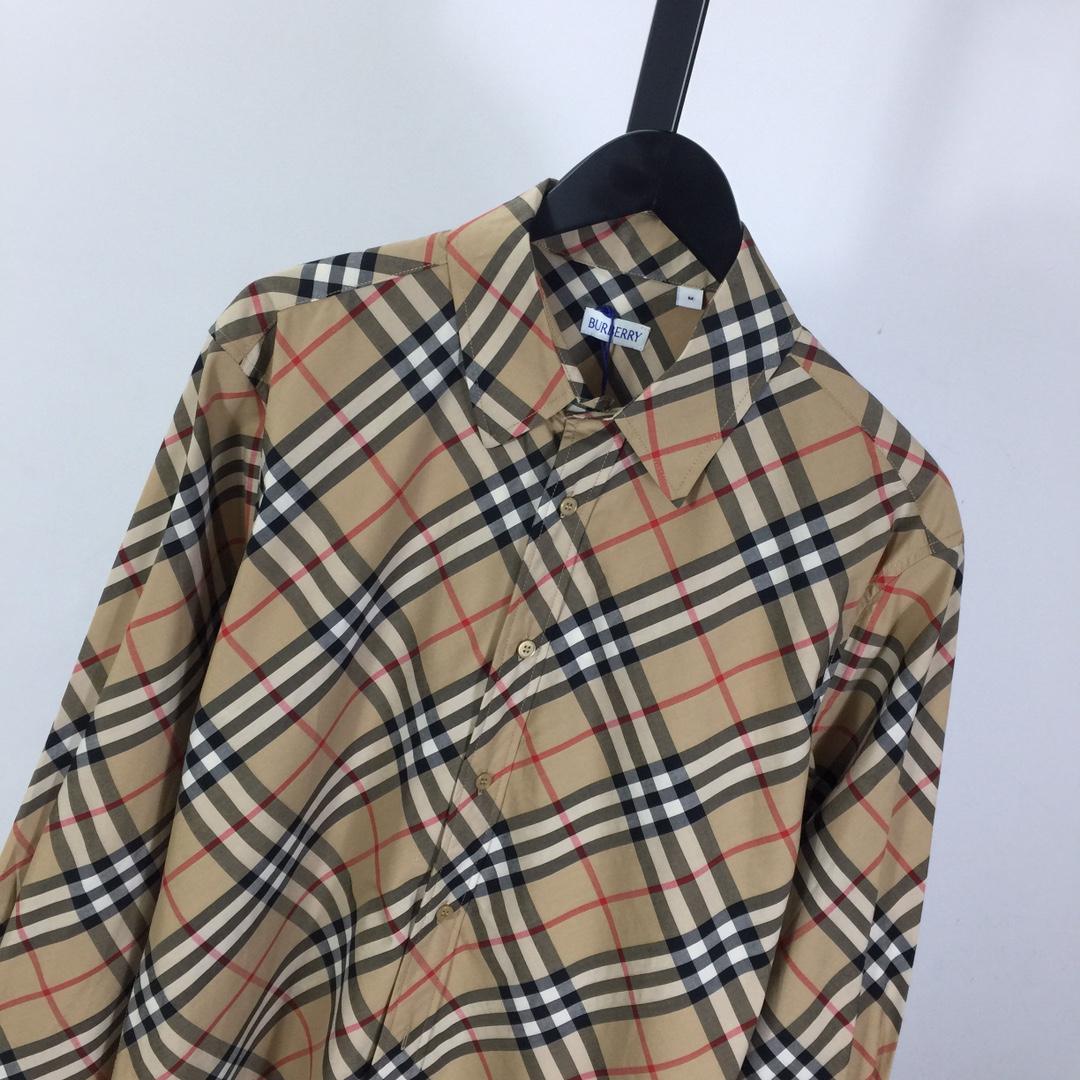 Burberry Check Cotton Shirt - DesignerGu