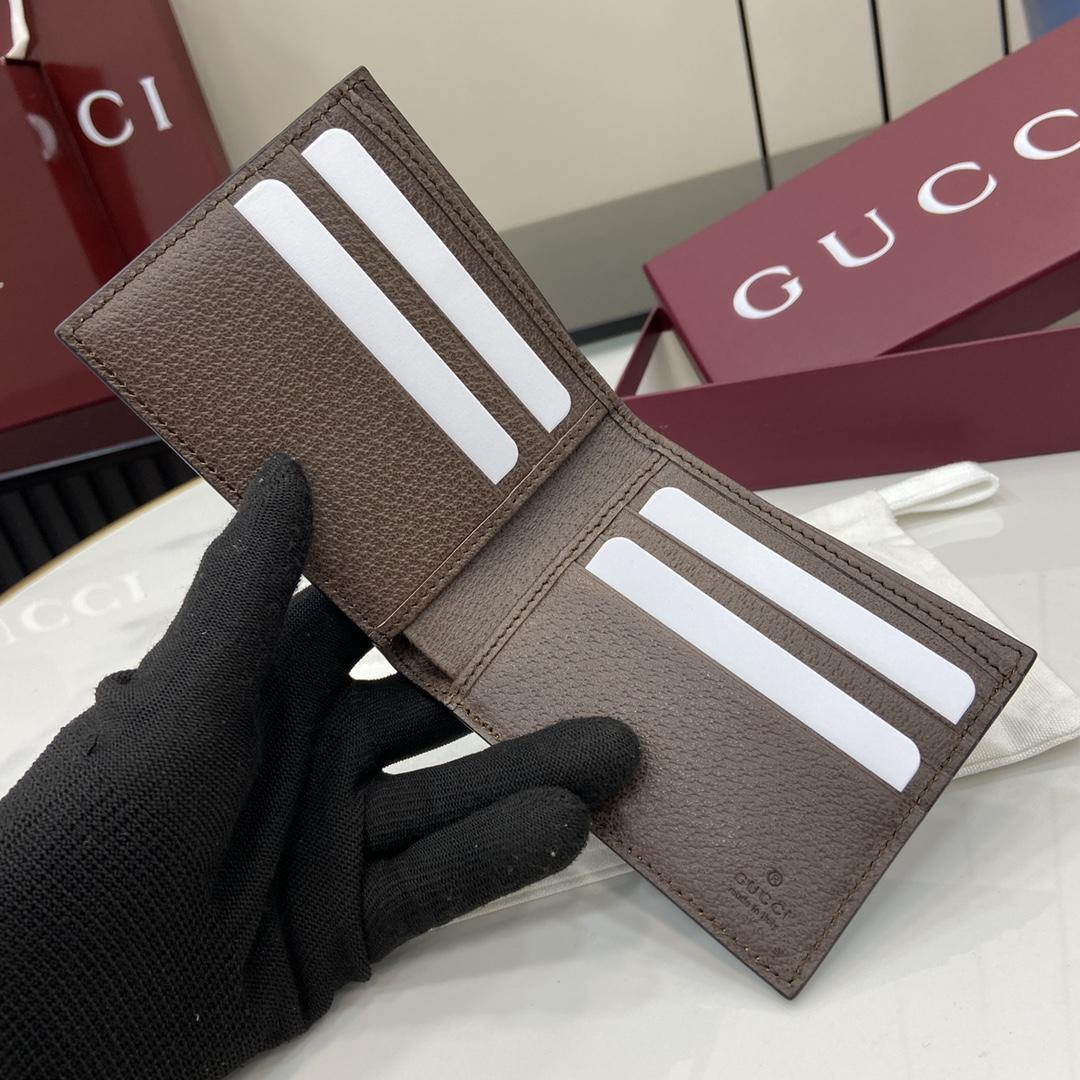 Gucci Bi-fold GG Printed Wallet - DesignerGu