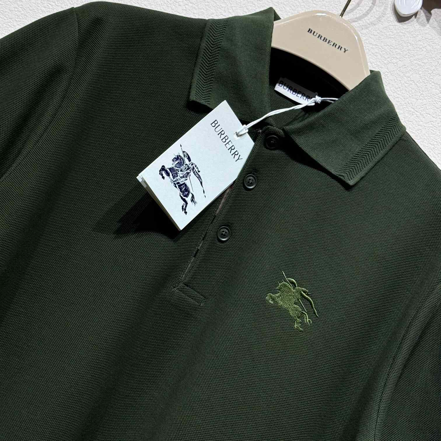 Burberry Cotton Polo Shirt - DesignerGu