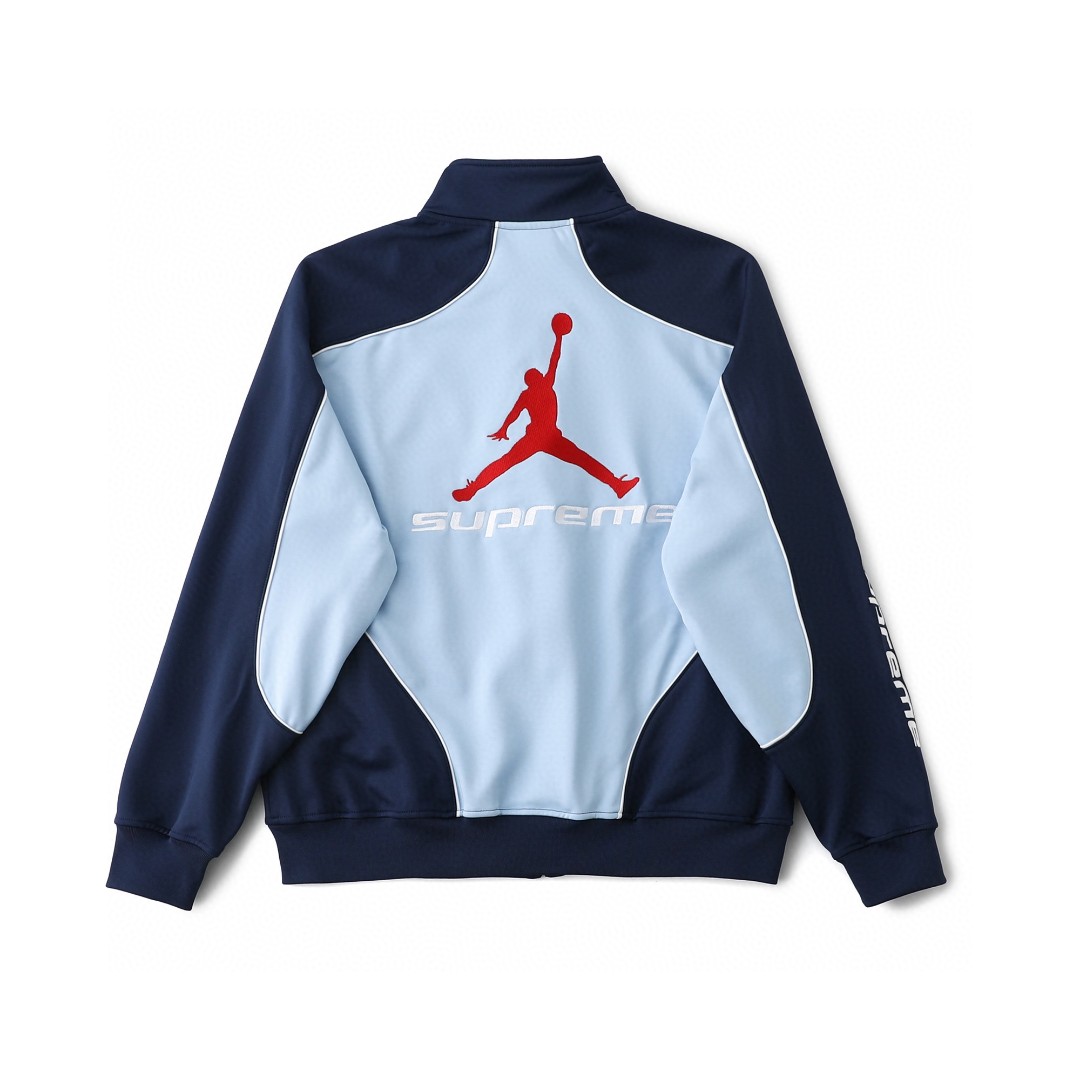 Supreme x Jordan Tricot Track Jacket - DesignerGu