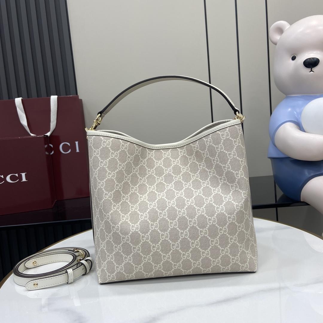 Gucci GG Emblem Small Shoulder Bag - DesignerGu