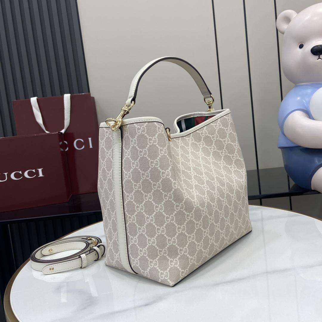 Gucci GG Emblem Small Shoulder Bag - DesignerGu