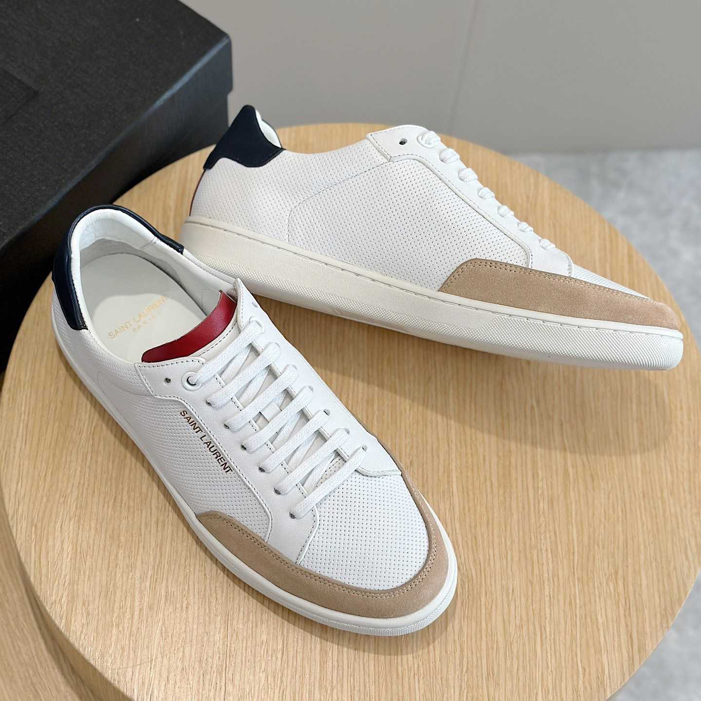 Saint Laurent Court Classic SL/10 Sneakers - DesignerGu