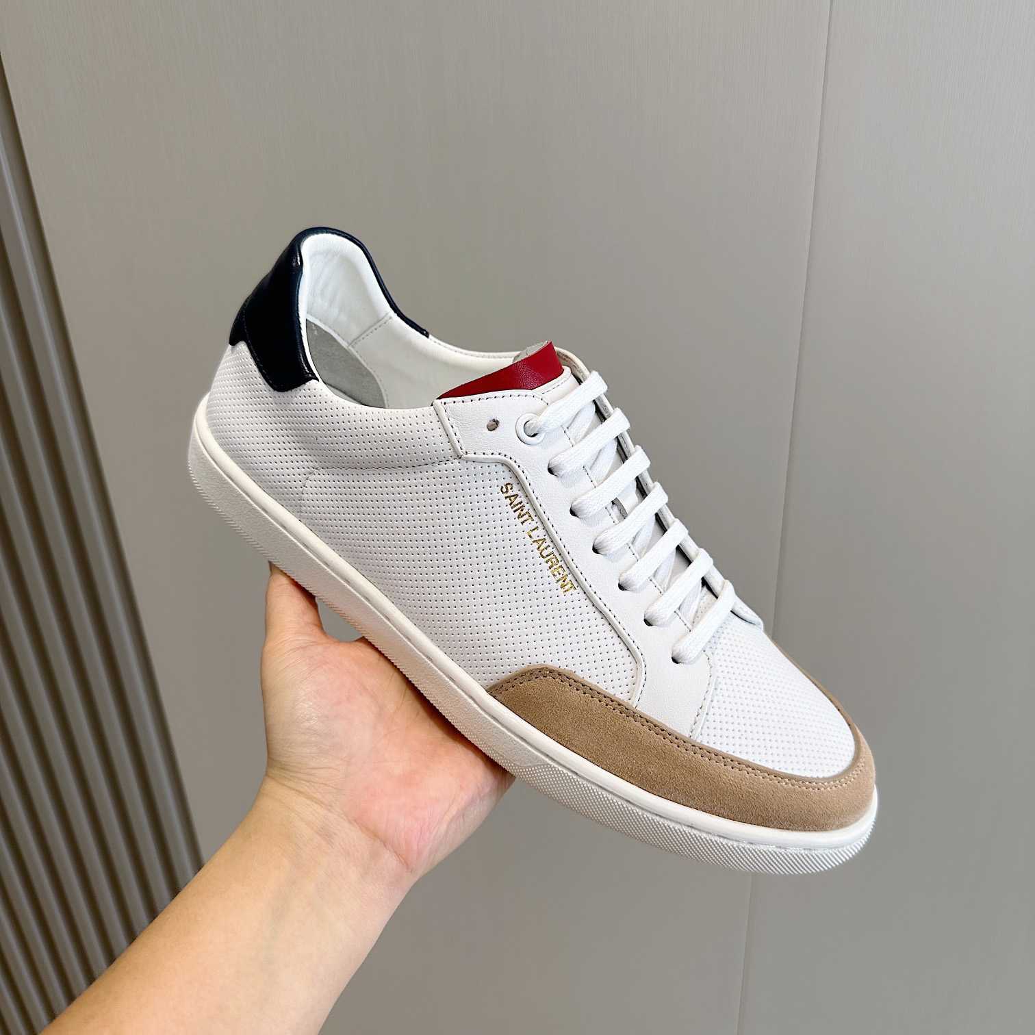 Saint Laurent Court Classic SL/10 Sneakers - DesignerGu