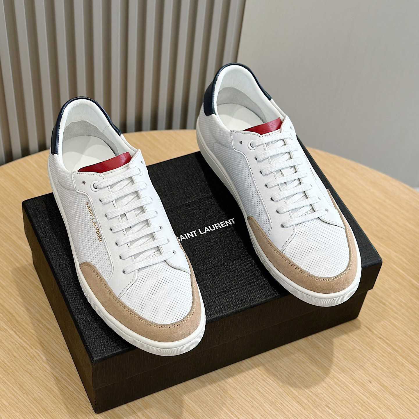 Saint Laurent Court Classic SL/10 Sneakers - DesignerGu