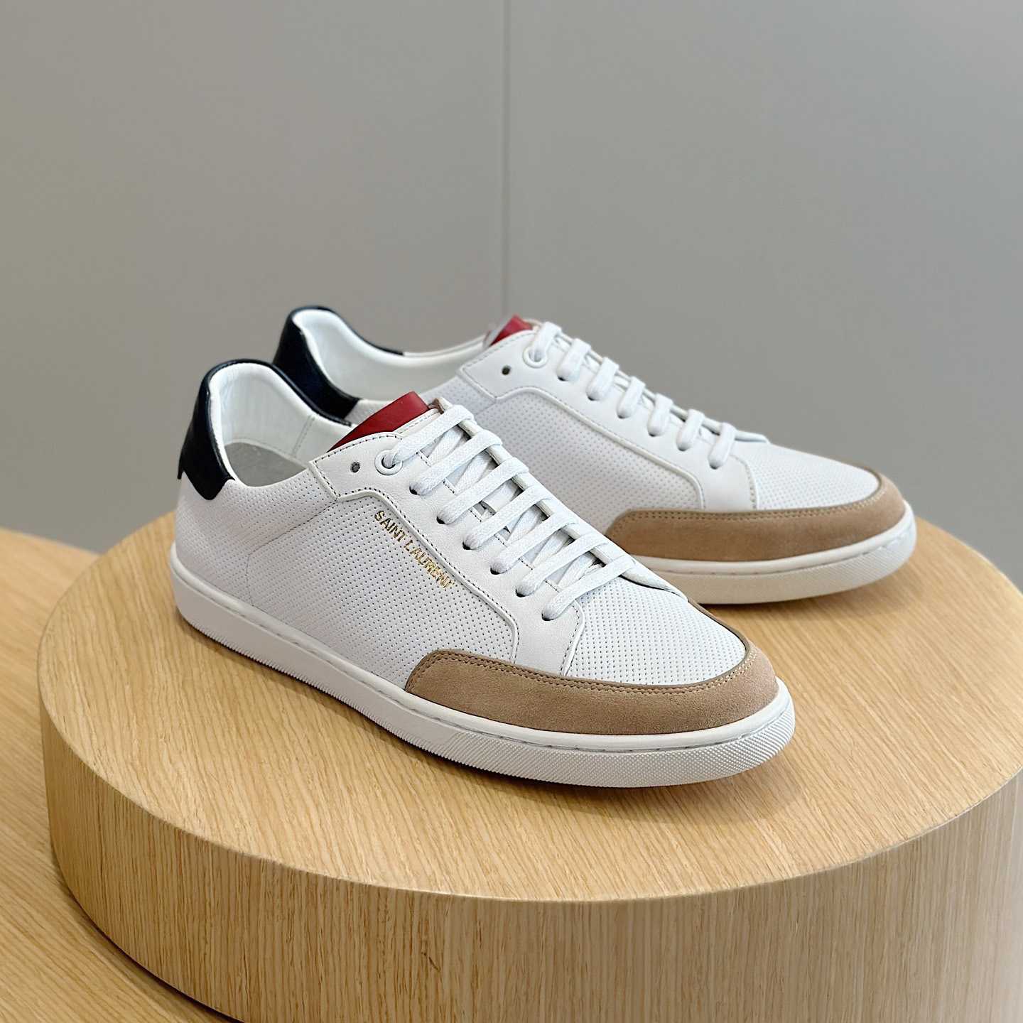 Saint Laurent Court Classic SL/10 Sneakers - DesignerGu