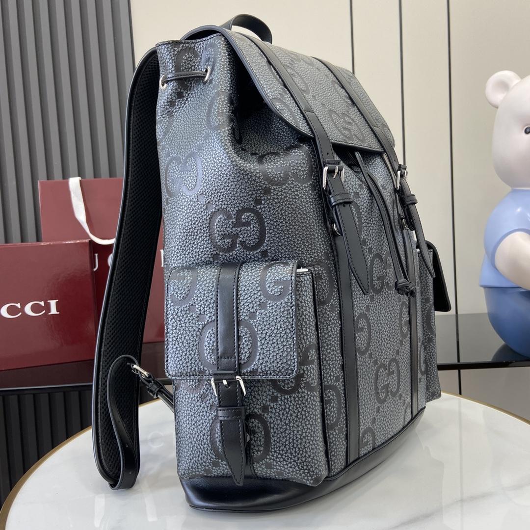 Gucci Large Jumbo GG Backpack - DesignerGu