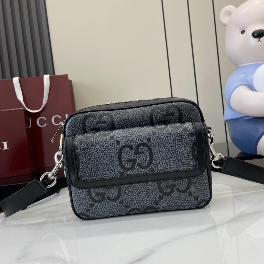 Gucci Small Jumbo GG Crossbody Bag - DesignerGu