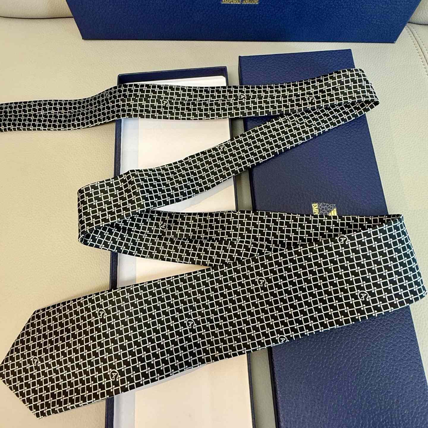 Hermes Maillons Vagues Tie - DesignerGu