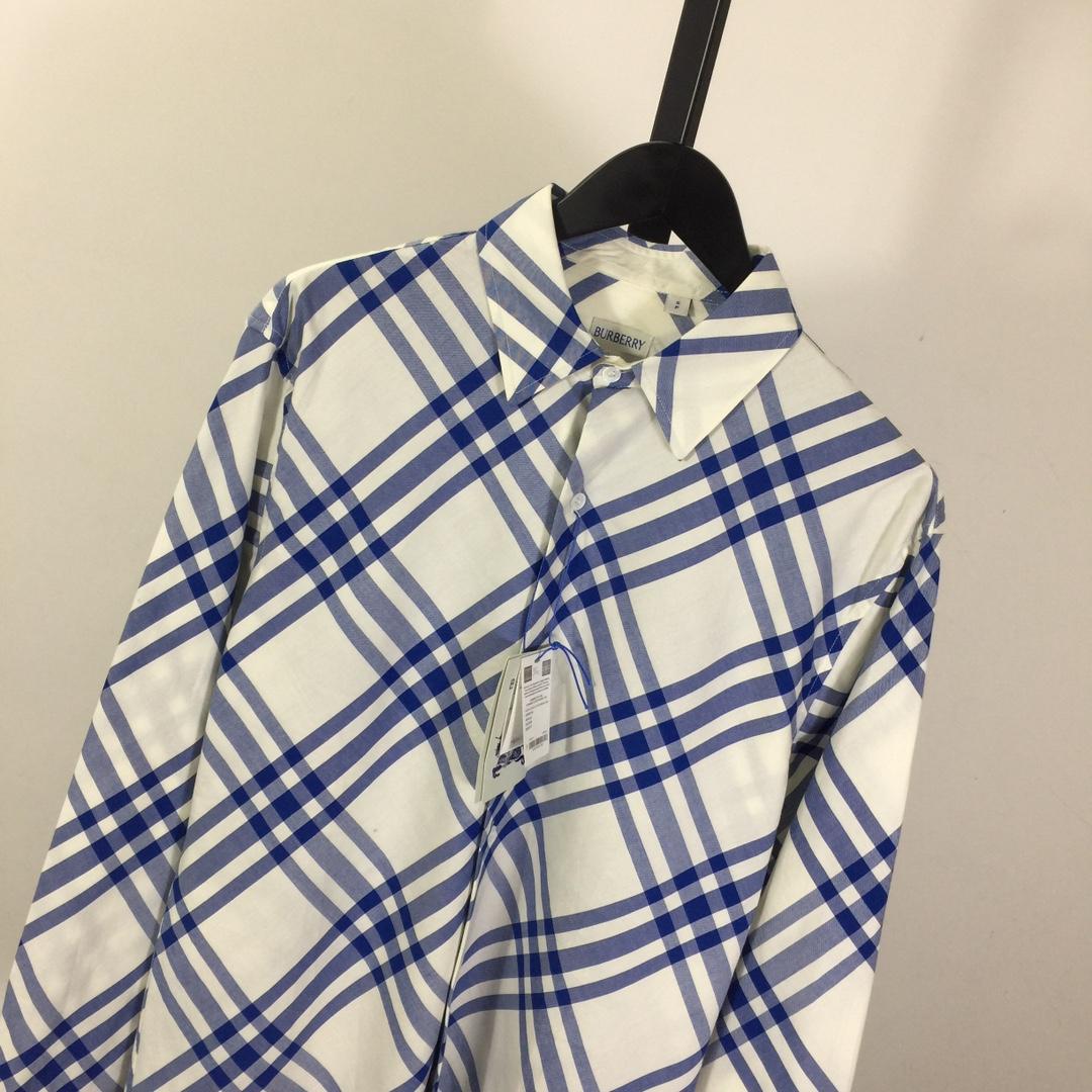 Burberry Check Cotton Shirt - DesignerGu