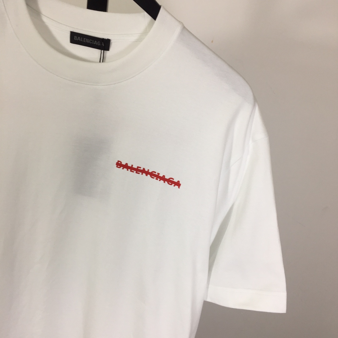 Balenciaga Cotton T-Shirt - DesignerGu